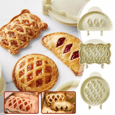 1/3x Mini Pie Maker Hand Pocket Pie Mold Pastry Press Baking Mould for Christmas