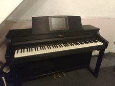 Roland Digital Piano HPi-7F Black Upright Multiple features, screen, etc