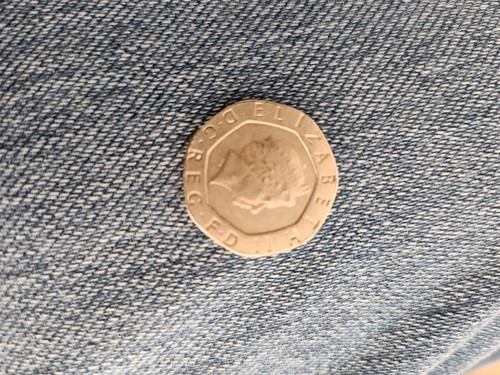 Rare undated 20p coin - undated,