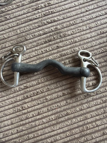 Rubber covered kimblewick - rubber,