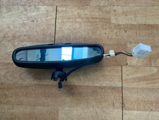 REAR VIEW MIRROR JAGUAR XK8 X100 X308 XJ8 8 WIRE WHITE PLUG RAIN SENSING