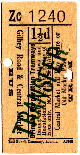 Tram ticket grimsby - tram,