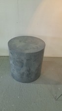 2 cylindrical plinths