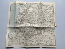 Vintage map of Aberystwyth and