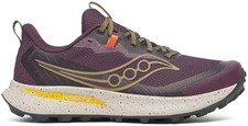 Saucony Peregrine 15 Mens Trail Running Shoes Purple Offroad Cushioned Run