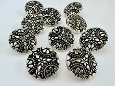 10 pcs Vintage Ornate Shank