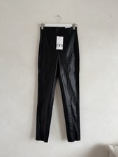 Zara Faux Leather Leggings