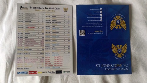 2026 johnstone fixtures - 2026/27,