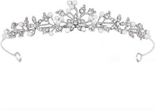 Flower Rhinestone Pearls