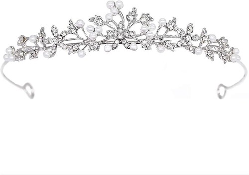 Flower rhinestone pearls - rhinestone,