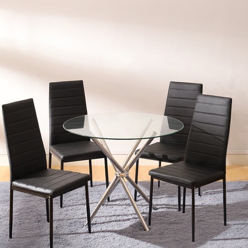 Cross glass round - cross,