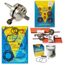 Kawasaki KX100 2000 Mitaka Engine Rebuild Kit Crank Piston Gaskets