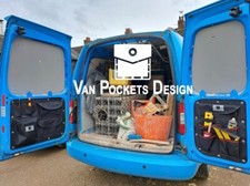 VW Caddy barn door storage