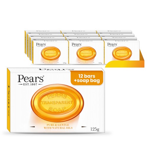 Pears natural amber - pears, soap