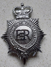 Hertfordshire Constabulary Helmet Plate (Day) QC