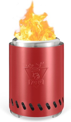 Smokeless fire pit - pit, table
