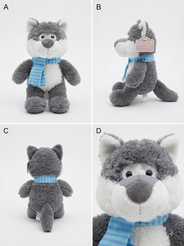 Cuddles collection grey wolf - cuddles,