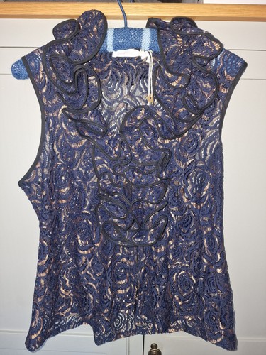 Anne fontaine navy gold - anne,