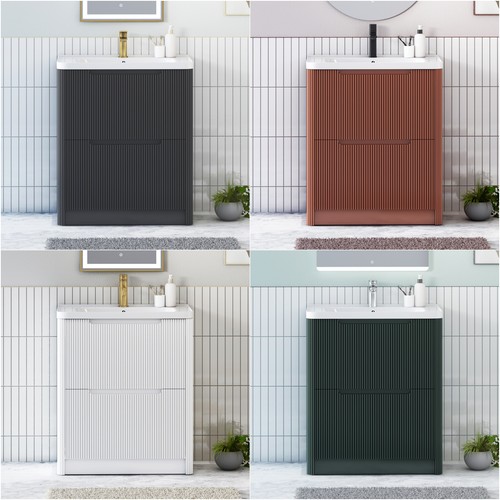 Floor standing bathroom - standing, vanity