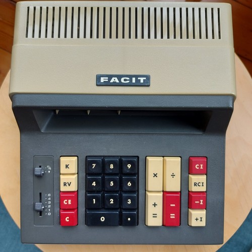 Facit 1118j vintage - facit, calculator