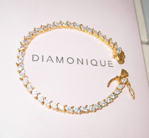 Dazzling diamonique gold - dazzling, on