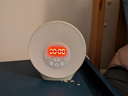 Lumie sunrise alarm clock - alarm,