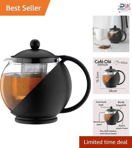Elegant 20l glass teapot - 1.20l,