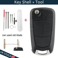 2 Button Flip Car Key Fob Case