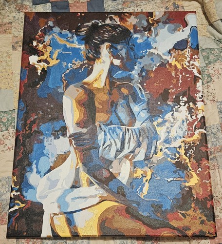 Acrylic painting canvas - acrylic, on