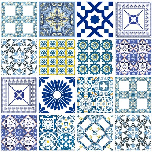 Tile stickers mosaic - tile,