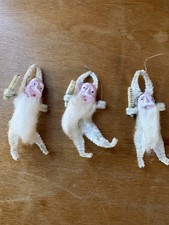 Three Vintage Chenille Pipe