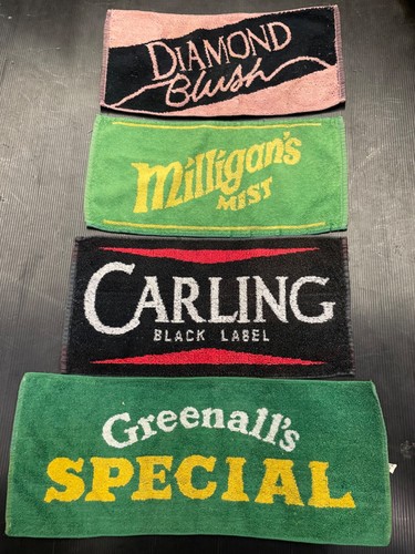 Beer bar towels - 4, cotton
