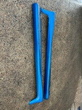 VAUXHALL ASTRA VXR SIDE SKIRTS PAIR ARDEN BLUE MK5 H 2006 ASTRA SPARES OR REPAIR