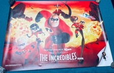 THE INCREDIBLES UK QUAD CINEMA
