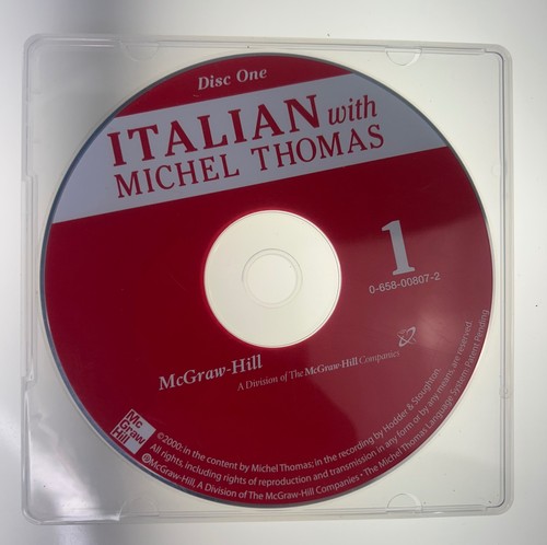 Michel thomas italian - michel, cd