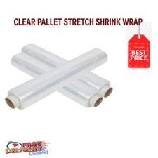 6 X STRONG ROLLS CLEAR PALLET