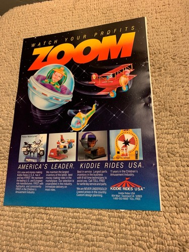 Zoom kiddie rides - 8, 1/4”