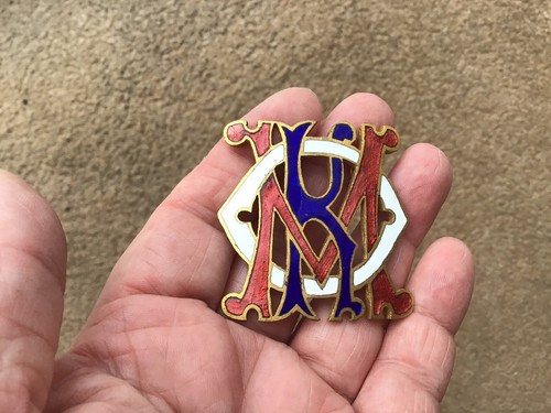 Raob knight merit enamel - raob,