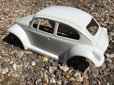  VW Mini Sand Scorcher Monster Beetle Baja Bug Buggy Kamtec White ABS plastic