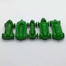 Sugar Puffs Model Racing Cars Full Set Green Vintage Cereal Figures Quaker 1957