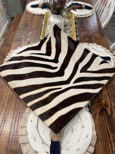 Genuine cowhide zebra - genuine,