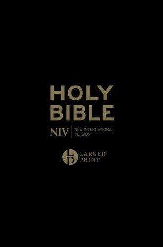Niv larger print personal - niv,