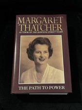Margaret Thatcher British Prime Minister - Path To Power Signed US 1st Edtn Book