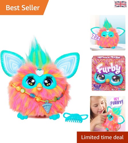 Coral furby interactive - coral,