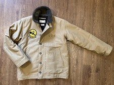 Sold Out  Bronson Mfg. Co 1940s USN 3rd Type N-1 Woolen Deck Military Jacket 40