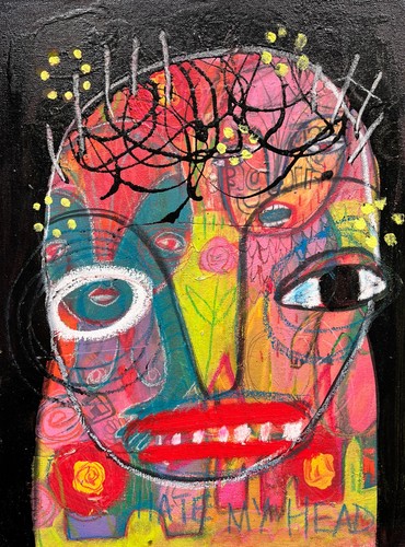 Hate head original - “hate, my
