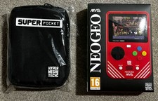 Neo Geo MVS Hyper Mega Tech! Super Pocket Limited Edition + Carry Case.