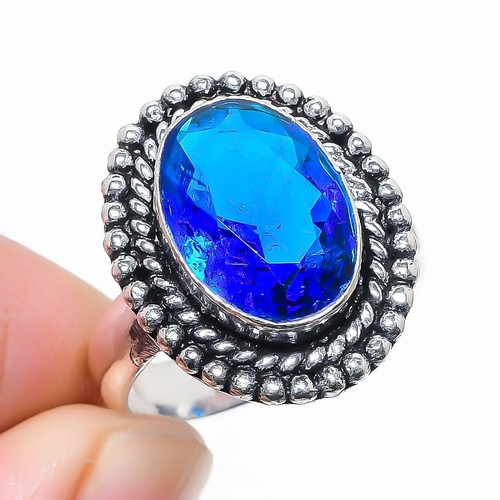 Blue tanzanite gemstone - blue,