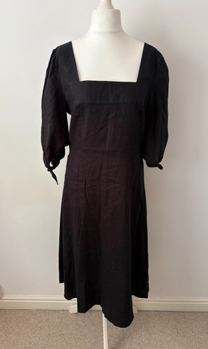 Next 100 linen black - 100%,
