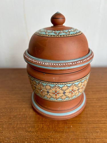 Antique tobacco jar - antique,